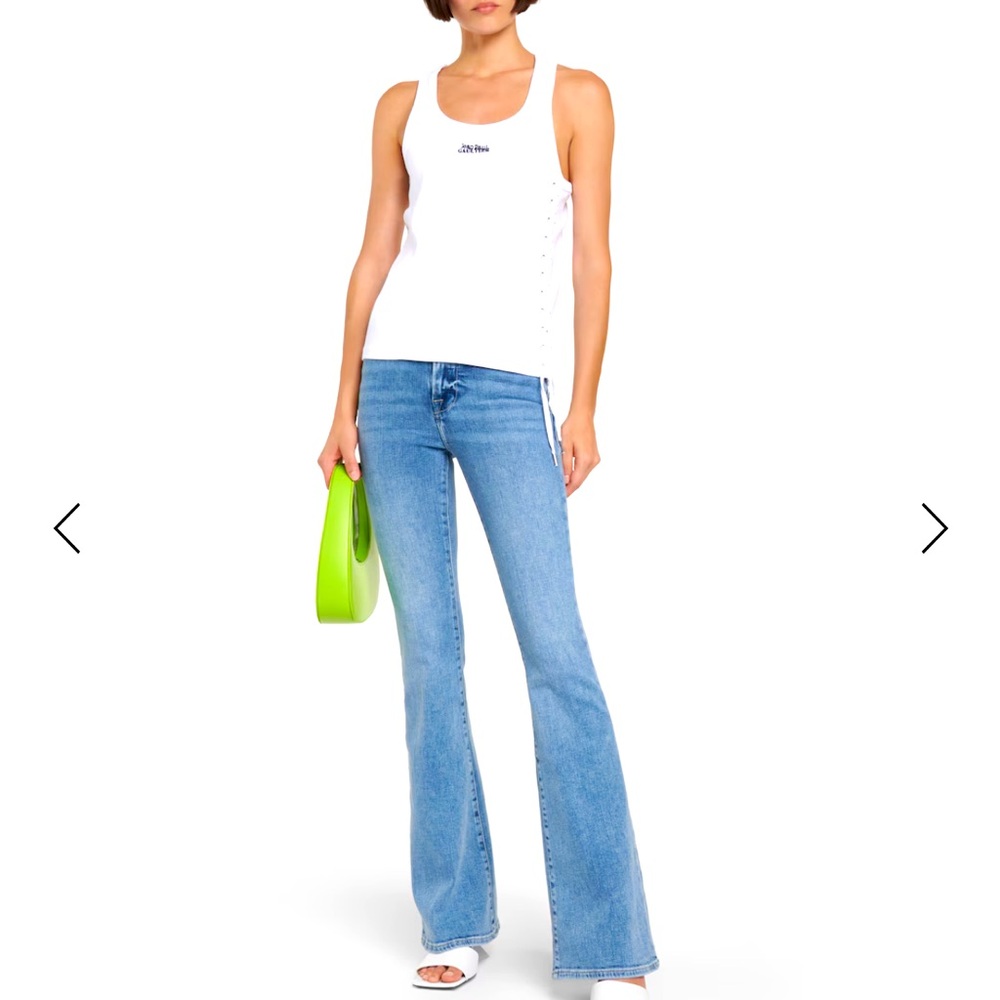 NWT Frame Le Super High Flare Jeans